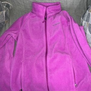 Size L Columbia fleece zip up